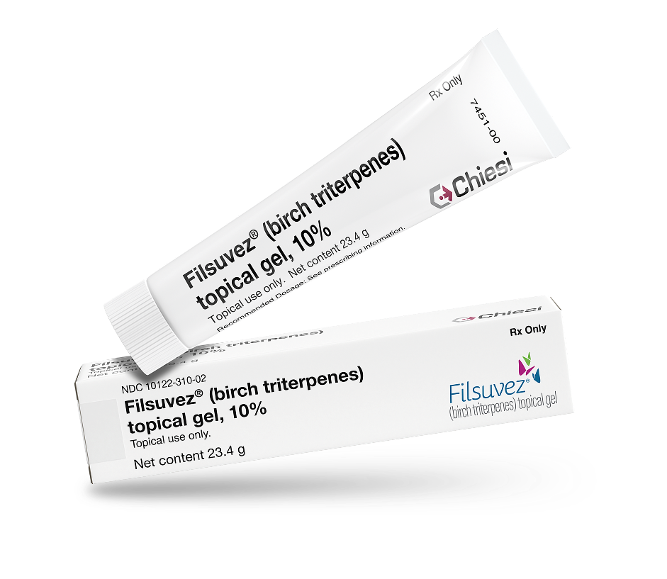 FILSUVEZ tube and packaging