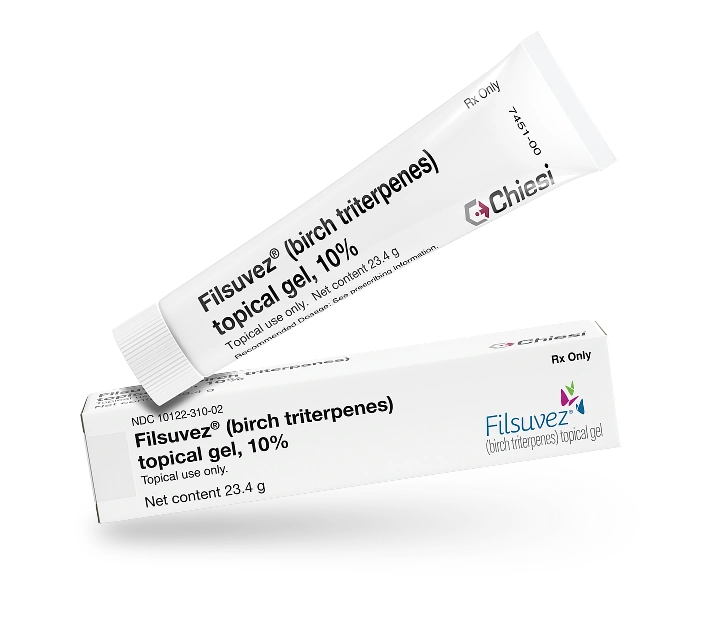 FILSUVEZ tube and packaging